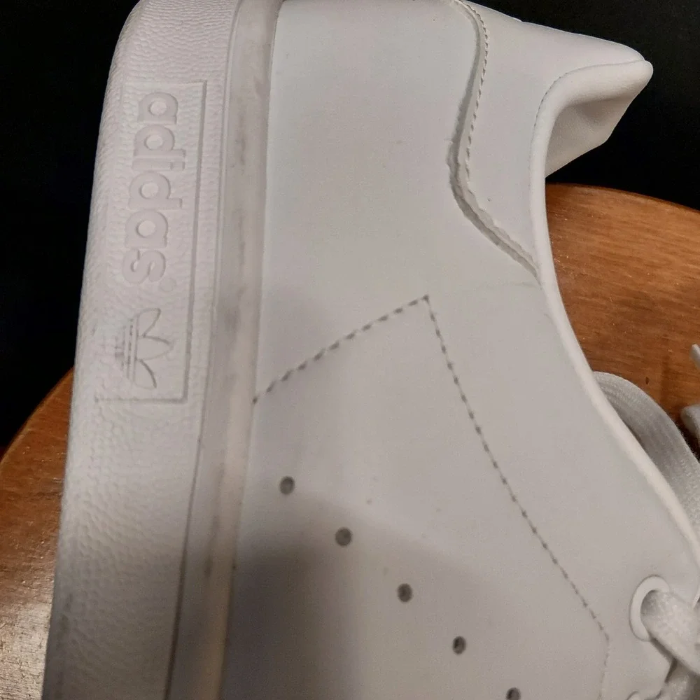 Adidas Stan Smith Primegreen Triple White Sneakers FX5500 Mens 12.5